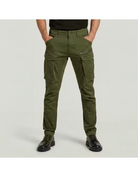 G-STAR RAW Παντελόνι cargo D02190-5126-6059 ROVIC ZIP 3D REGULAR TAPERED Κυπαρισσί G-STAR RAW - 1