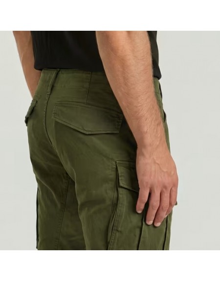 G-STAR RAW Παντελόνι cargo D02190-5126-6059 ROVIC ZIP 3D REGULAR TAPERED Κυπαρισσί G-STAR RAW - 4