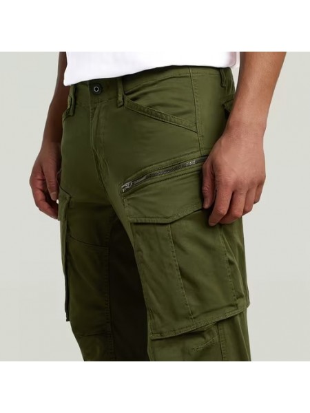 G-STAR RAW Παντελόνι cargo D02190-5126-6059 ROVIC ZIP 3D REGULAR TAPERED Κυπαρισσί G-STAR RAW - 3