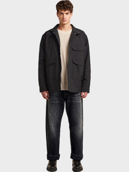 G-STAR RAW Jacket D29920-D908-6484 UTILITY PADDED RELAXED Black G-STAR RAW - 3