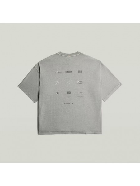 G-STAR RAW T-shirt D30099-E401-J324-63 Grey G-STAR RAW - 5