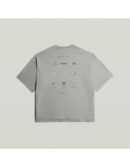 G-STAR RAW T-shirt D30099-E401-J324-63 Grey G-STAR RAW - 5
