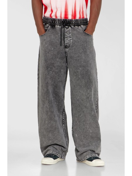 DIESEL Pants A22812-0EFBJ-65BA Gray - Anthracite DIESEL - 2