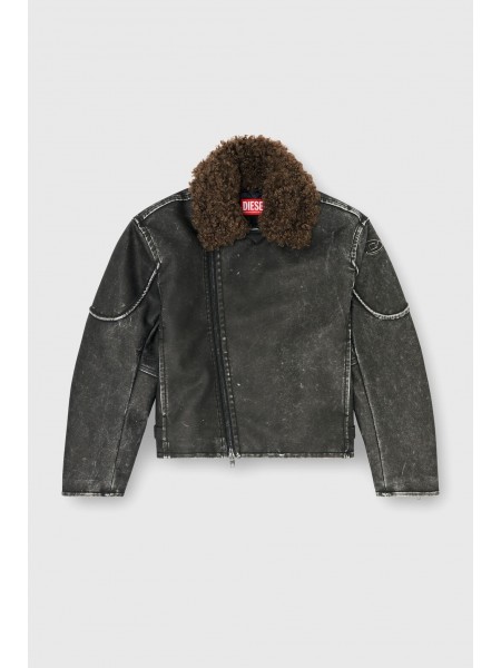 DIESEL Perfecto jacket A22759-0AGCK-5XX Grey - Anthracite DIESEL - 6