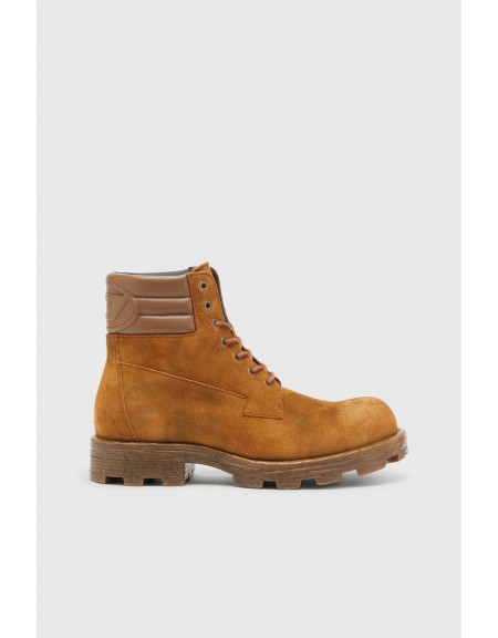 DIESEL Leather ankle boots Y03749-P7767-T23301 Brown - Tan DIESEL - 3