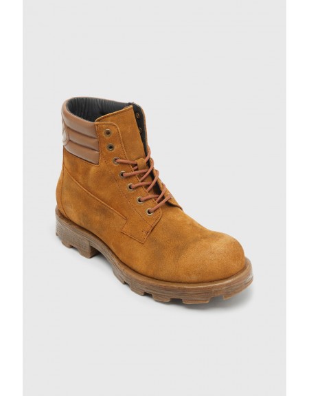 DIESEL Leather ankle boots Y03749-P7767-T23301 Brown - Tan DIESEL - 1