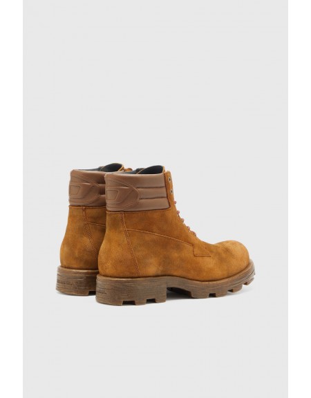DIESEL Leather ankle boots Y03749-P7767-T23301 Brown - Tan DIESEL - 4