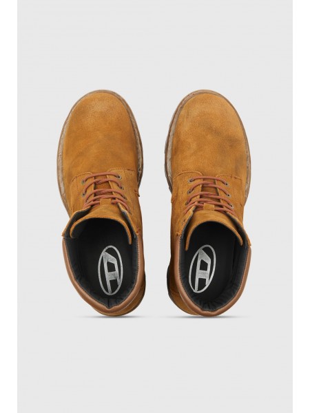 DIESEL Leather ankle boots Y03749-P7767-T23301 Brown - Tan DIESEL - 5