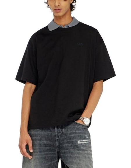 DIESEL T-shirt A25122-0QIAM-9XX Μαύρο DIESEL - 1