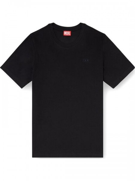DIESEL T-shirt A25122-0QIAM-9XX Μαύρο DIESEL - 5