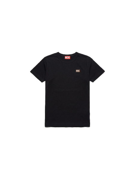 DIESEL T-shirt A14819-0PJBG-9XXD Μαύρο DIESEL - 4