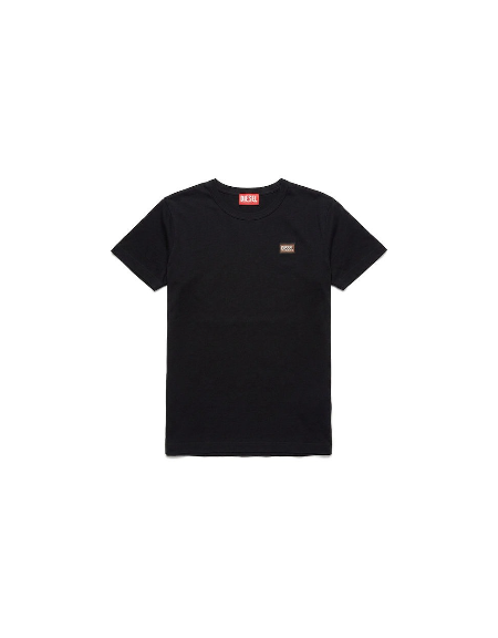 DIESEL T-shirt A14819-0PJBG-9XXD Μαύρο DIESEL - 4