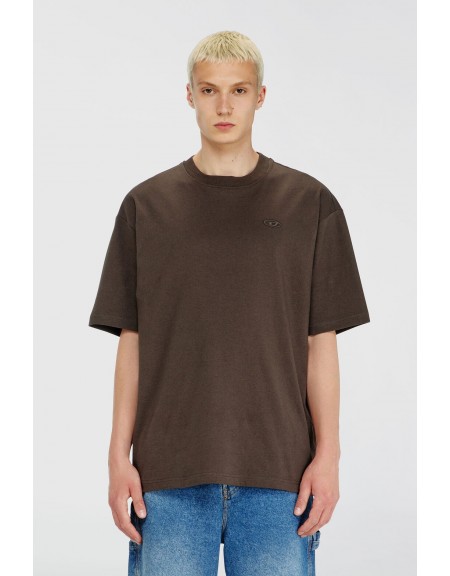 DIESEL T-shirt A11302-0HGAM-97R Καφέ DIESEL - 2