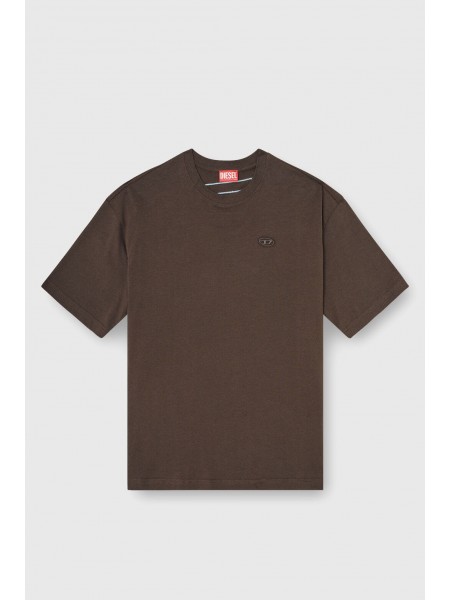 DIESEL T-shirt A11302-0HGAM-97R Brown DIESEL - 3