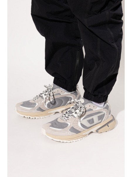 DIESEL Sneaker παπούτσι Y03593-P7775-HB541 Λευκό - Γκρι DIESEL - 4
