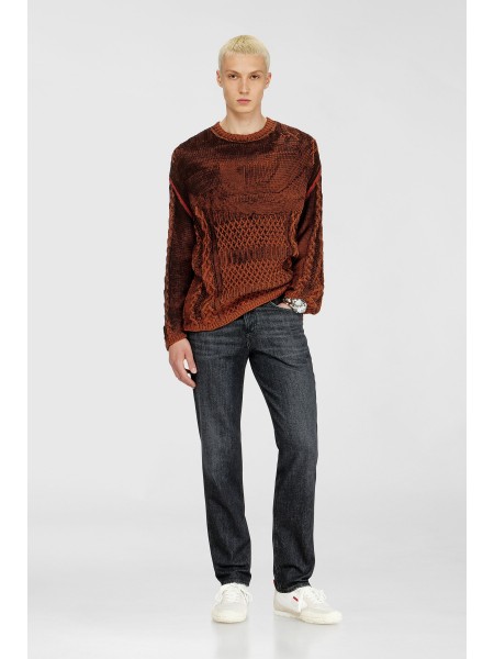 DIESEL Jean παντελόνι A10229-09P79-02 2023 D-FINITIVE Γκρι DIESEL - 3