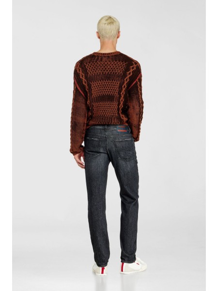 DIESEL Jean παντελόνι A10229-09P79-02 2023 D-FINITIVE Γκρι DIESEL - 6