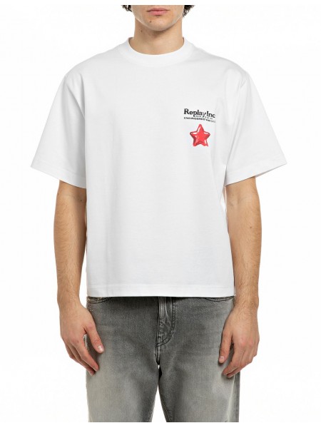 REPLAY INC T-shirt KU102S.001.00L3BW White REPLAY - 1