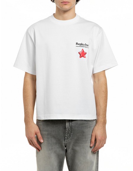 REPLAY INC T-shirt KU102S.001.00L3BW Λευκό REPLAY - 1