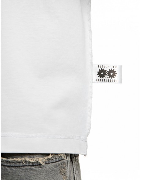 REPLAY INC T-shirt KU102S.001.00L3BW Λευκό REPLAY - 5