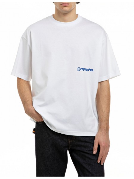 REPLAY INC T-shirt KU102T.000.00L2LW C001 White REPLAY - 1