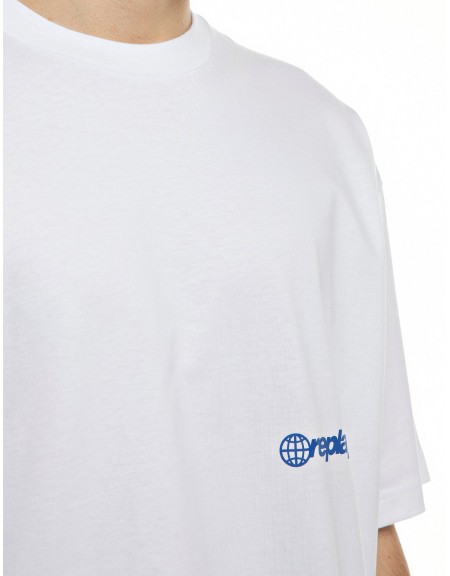 REPLAY INC T-shirt KU102T.000.00L2LW C001 Λευκό REPLAY - 3