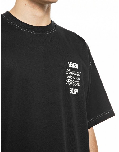 REPLAY INC T-shirt KU102T.000.00L3BW C098 Black REPLAY - 3