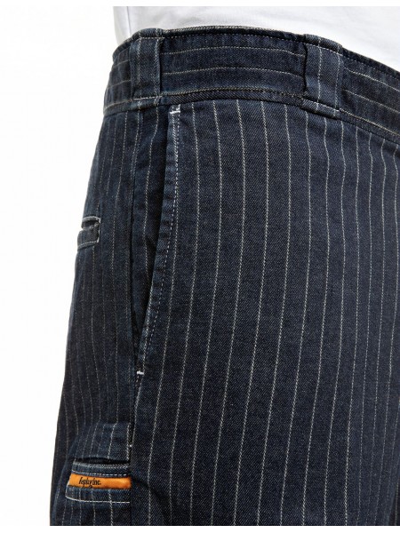 REPLAY INC Striped pants KU1009.000.139 D04 WAIST Blue REPLAY - 5