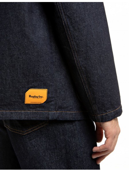 REPLAY INC Jacket KU1033.000.944 D06 Blue REPLAY - 5