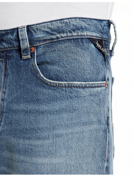 REPLAY Jean pants M1040.00B.727.284 C009 BWALL Light blue REPLAY - 5