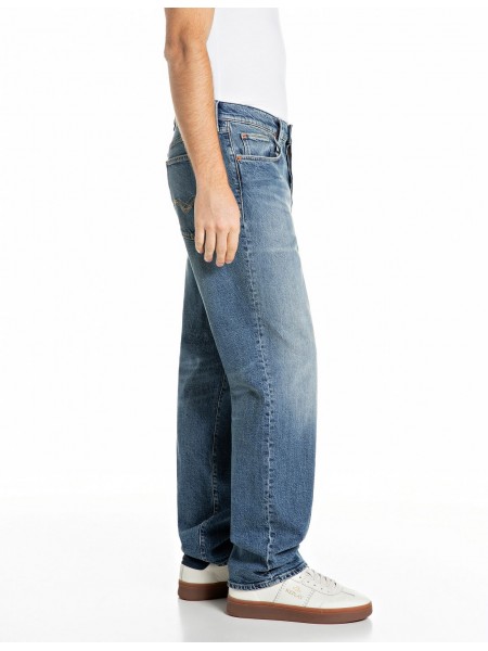 REPLAY Jean pants M1040.00B.727.284 C009 BWALL Light blue REPLAY - 3