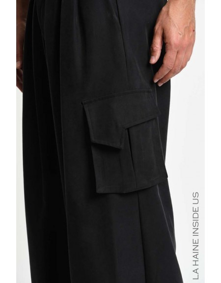 LA HAINE Pants 3RLM1301 Black LA HAINE - 7