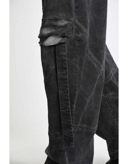 LA HAINE Pants 3BLM1323 Gray LA HAINE - 7