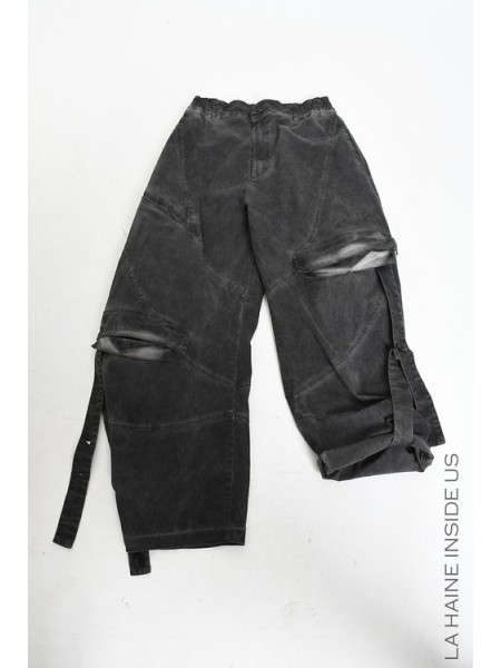 LA HAINE Pants 3BLM1323 Gray LA HAINE - 8