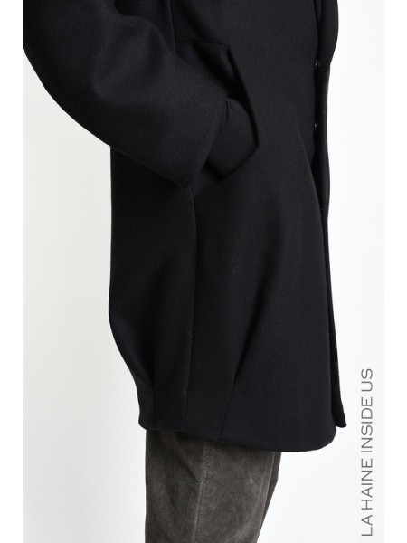 LA HAINE Coat 3-LM1291 Black LA HAINE - 5