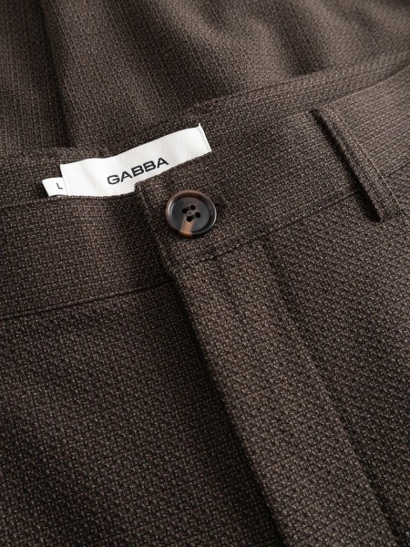 GABBA JOE-PAS RUBIN Pants Brown GABBA - 5