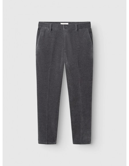 GABBA Corduroy Pants MONZA CROPPED TASCA FUNE Grey GABBA - 1