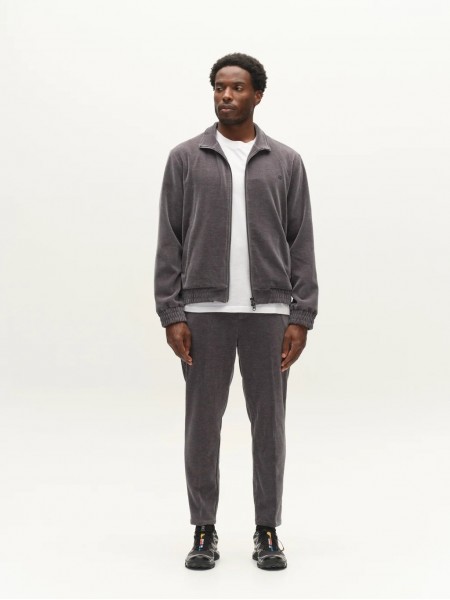 GABBA Corduroy Pants MONZA CROPPED TASCA FUNE Grey GABBA - 2