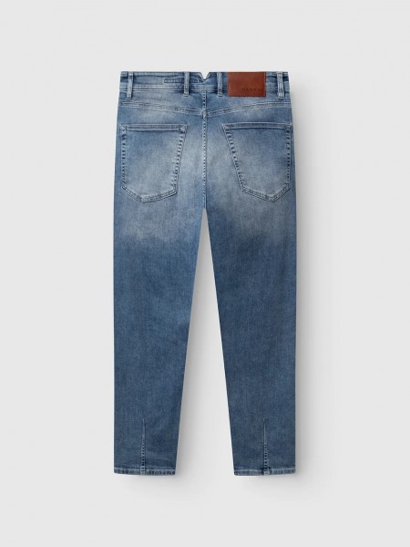 GABBA Jean pants ALEX CROPPED NHAM RS2112 Light blue GABBA - 4