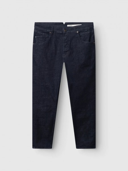 GABBA Jean παντελόνι ALEX CROPPED BEKHAM DS0001 Μπλε σκούρο GABBA - 1
