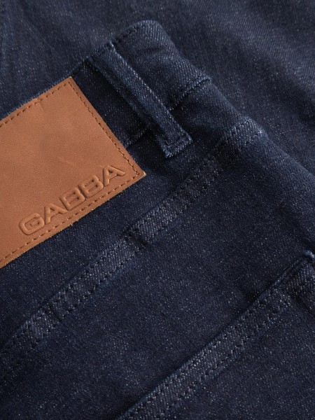 GABBA Jean pants ALEX CROPPED BEKHAM DS0001 Dark blue GABBA - 6