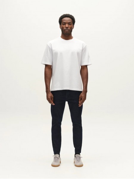 GABBA Jean pants ALEX CROPPED BEKHAM DS0001 Dark blue GABBA - 2