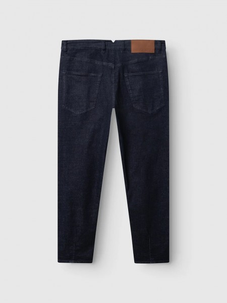 GABBA Jean pants ALEX CROPPED BEKHAM DS0001 Dark blue GABBA - 3