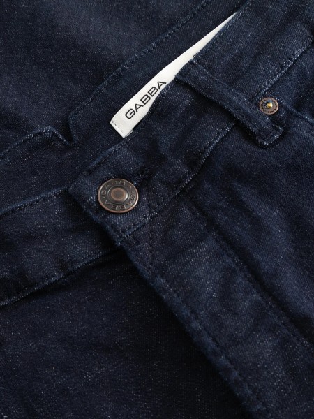 GABBA Jean παντελόνι ALEX CROPPED BEKHAM DS0001 Μπλε σκούρο GABBA - 5