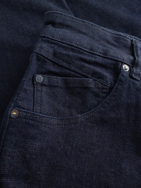 GABBA Jean pants ALEX CROPPED BEKHAM DS0001 Dark blue GABBA - 7