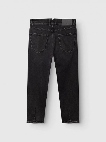 GABBA Jean παντελόνι ALEX CROPPED BLERB WW0031 Μαύρο GABBA - 3