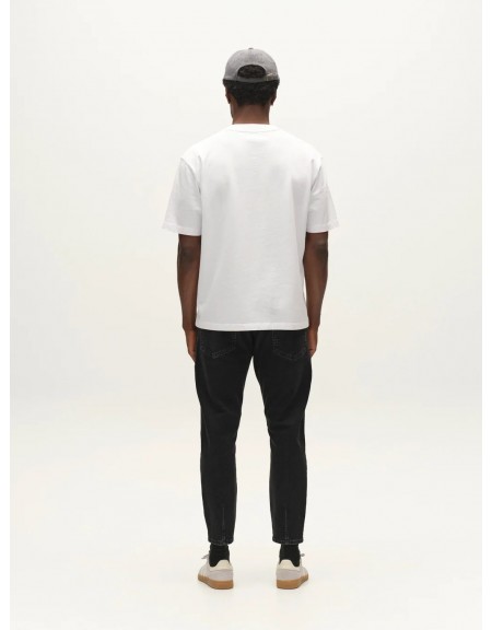 GABBA Jean παντελόνι ALEX CROPPED BLERB WW0031 Μαύρο GABBA - 4