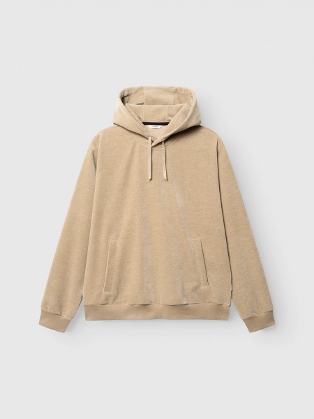 GABBA Corduroy Sweatshirt PRIMO FUNE HOODIE LS Beige GABBA - 1