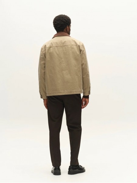 GABBA Shirt - Jacket BOTTO TELA Beige GABBA - 5