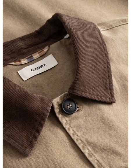 GABBA Shirt - Jacket BOTTO TELA Beige GABBA - 8
